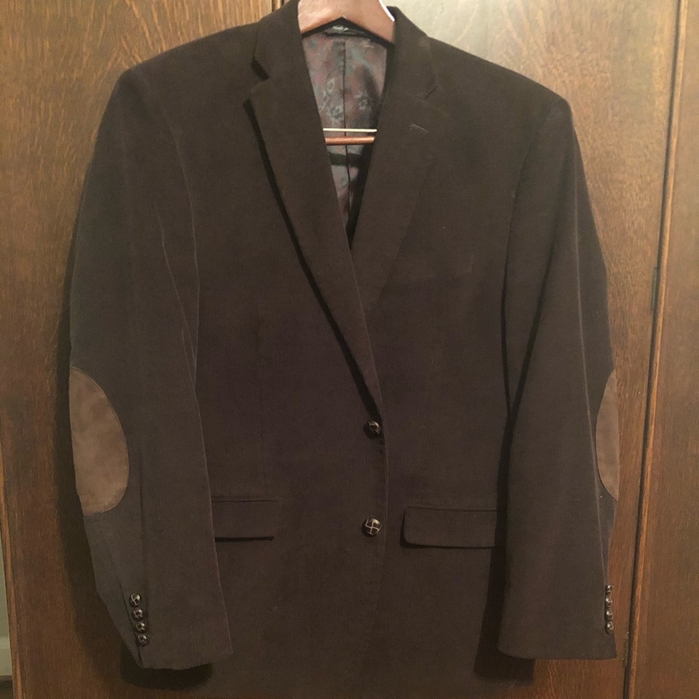 Lauren Ralph Lauren brown cordoned blazer